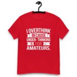 Smart-tee Overthinker in Red and Black - Image 3