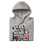 Girls Fun-damental Rights – Women’s Hoodie - Image 2