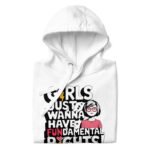 Girls Fun-damental Rights – Women’s Hoodie - Image 3