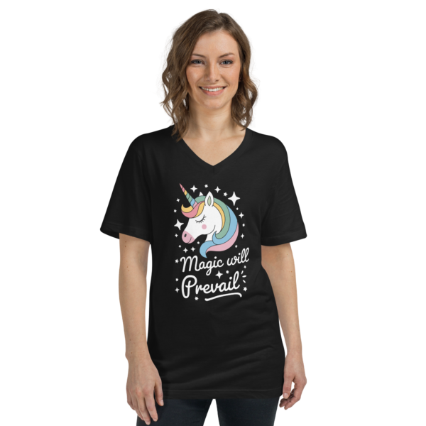 Magic will Prevail Creative V-Neck Tee