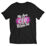 My Aura said CEO, Pink Burst Tee - Image 2