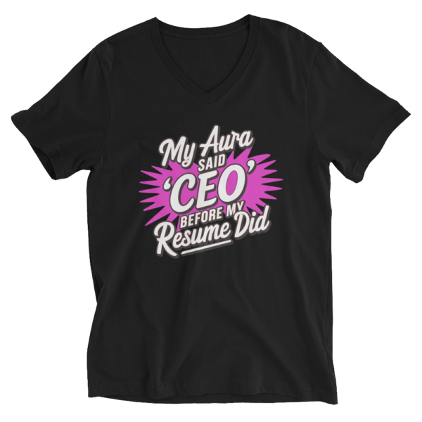 My Aura said CEO, Pink Burst Tee