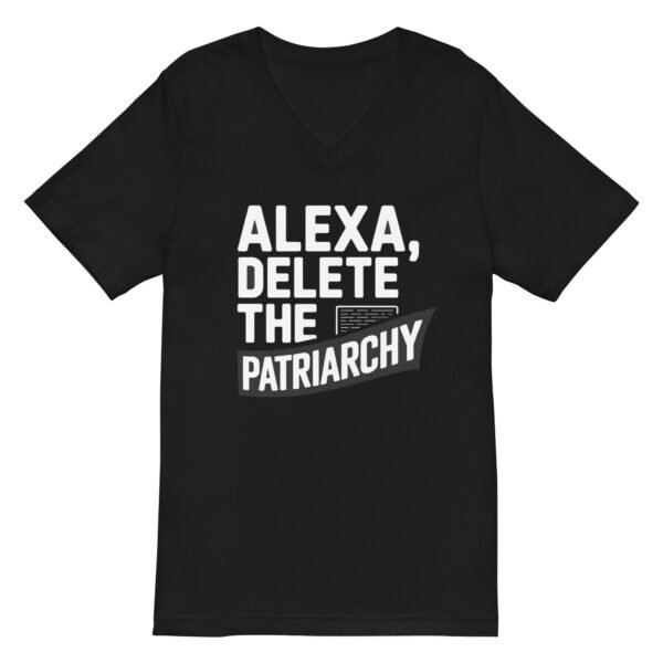 Delete the Patriarchy V-Neck T-Shirt