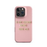 I am doing this for me - Snap case for iPhone® - Image 4