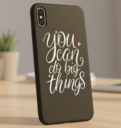 You Can Do Big Things - Glossy Case