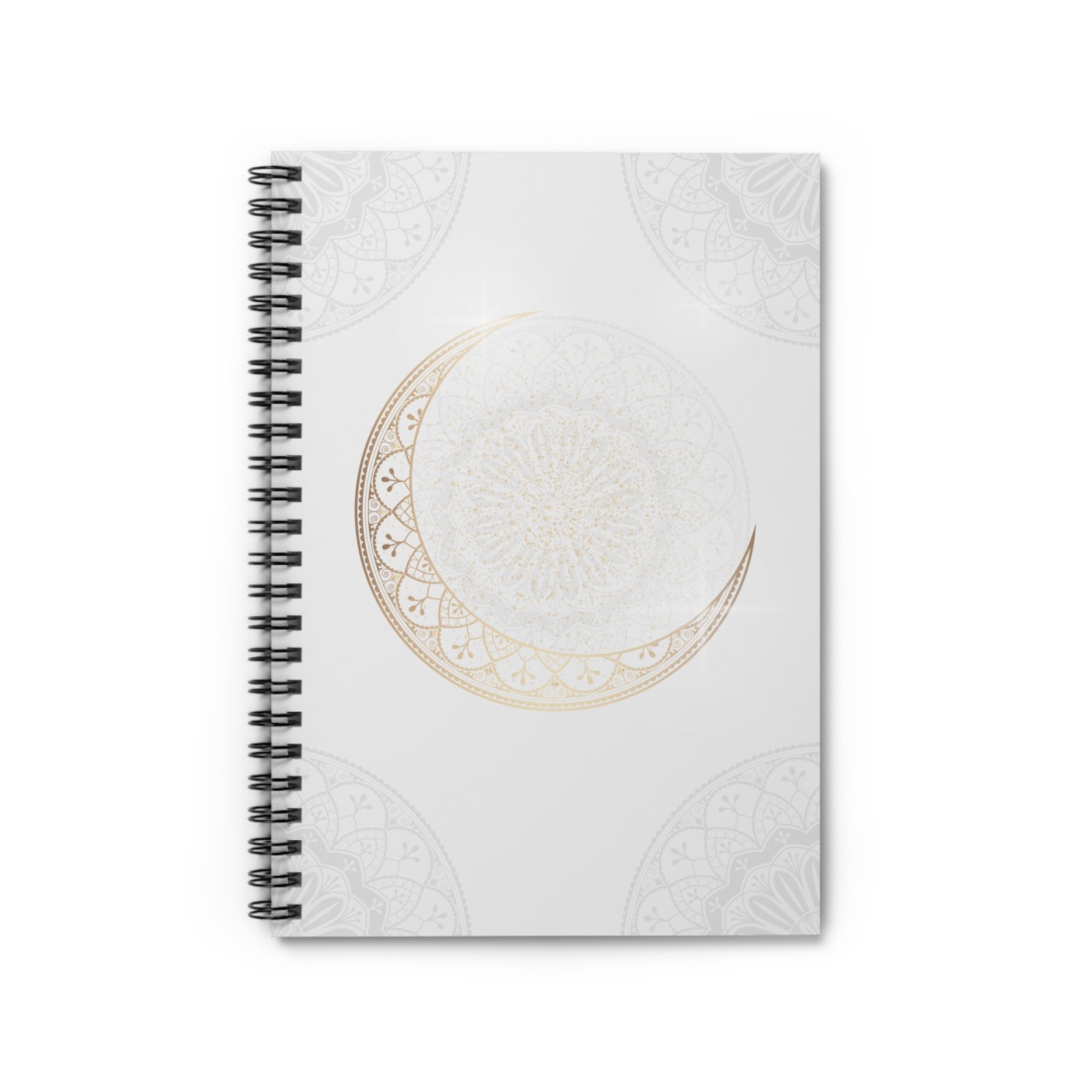 Harvest Time | Golden Moon - a Spiral Notebook Journal