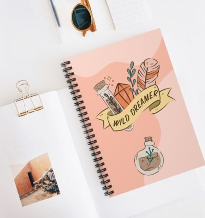 Wild Dreamer Dream Journal, Rule-Lined