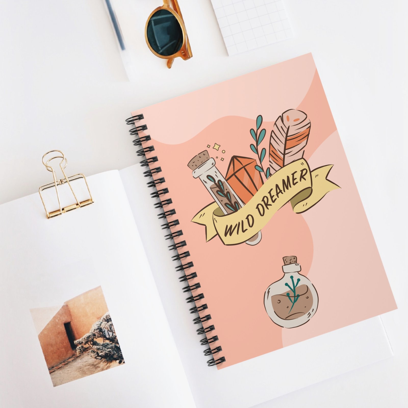 Wild Dreamer Dream Journal, Rule-Lined