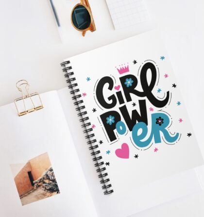 Girl Power Journal with Ruled Lines